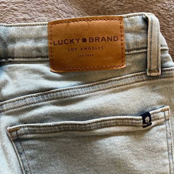 Women’s lucky brand embroidered ankle jeans - Picture 5 of 5